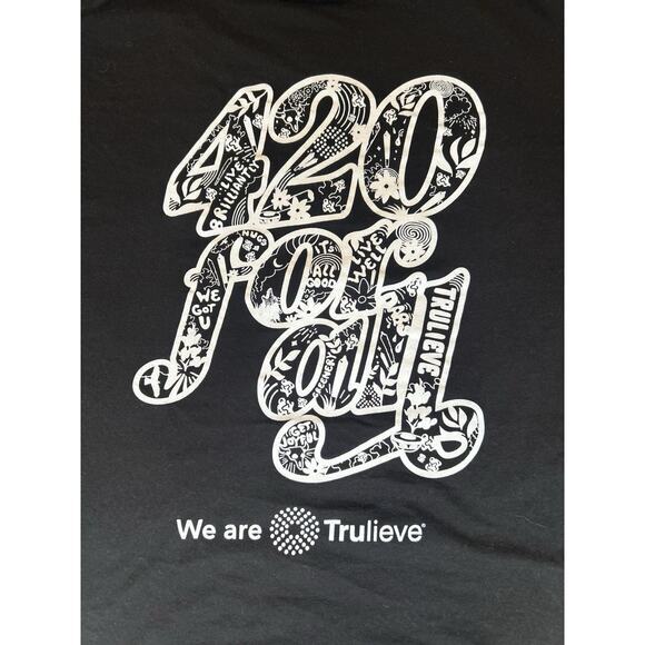 Trulieve Adult Medium"420 For All" Employee 4/20 Promo T-shirt - Picture 5 of 6